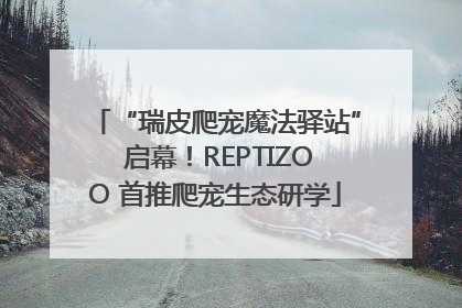 “瑞皮爬宠魔法驿站” 启幕！REPTIZOO 首推爬宠生态研学