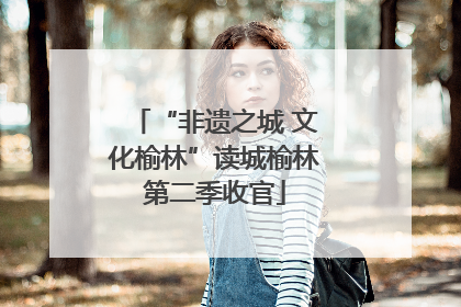 “非遗之城 文化榆林”读城榆林第二季收官