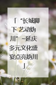 “长城脚下 艺动妫川”~延庆多元文化盛宴点亮妫川