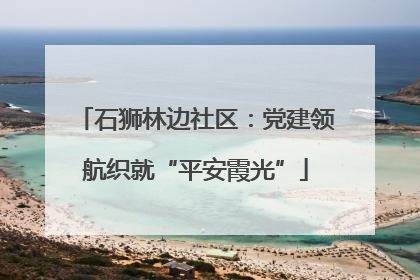 石狮林边社区：党建领航织就“平安霞光”