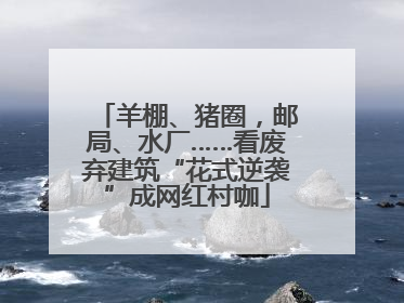 羊棚、猪圈，邮局、水厂……看废弃建筑“花式逆袭”成网红村咖