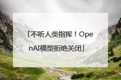 不听人类指挥！OpenAI模型拒绝关闭