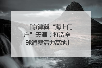 京津冀“海上门户”天津：打造全球消费活力高地