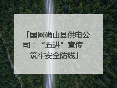 国网确山县供电公司：“五进”宣传 筑牢安全防线
