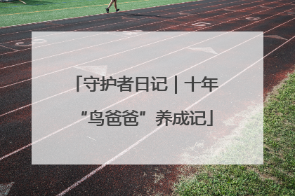 守护者日记｜十年“鸟爸爸”养成记