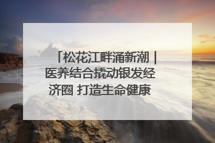 松花江畔涌新潮｜医养结合撬动银发经济圈 打造生命健康产业新样本