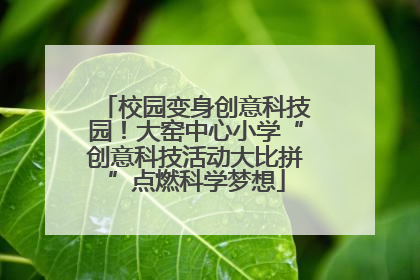 校园变身创意科技园！大窑中心小学“创意科技活动大比拼”点燃科学梦想