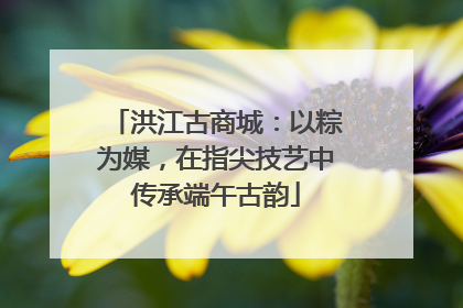 洪江古商城：以粽为媒，在指尖技艺中传承端午古韵