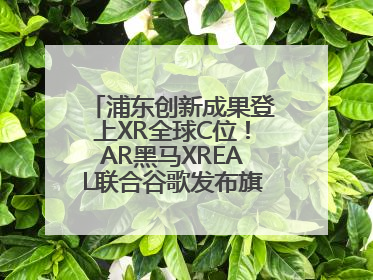 浦东创新成果登上XR全球C位！AR黑马XREAL联合谷歌发布旗舰AR眼镜