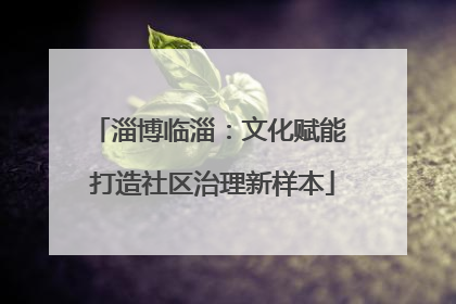 淄博临淄：文化赋能 打造社区治理新样本