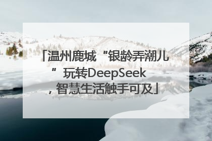 温州鹿城“银龄弄潮儿”玩转DeepSeek，智慧生活触手可及