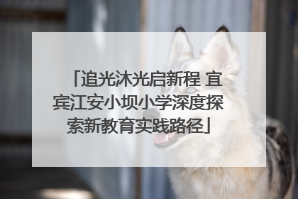 追光沐光启新程 宜宾江安小坝小学深度探索新教育实践路径