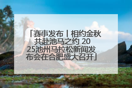 赛事发布丨相约金秋 共赴池马之约 2025池州马拉松新闻发布会在合肥盛大召开