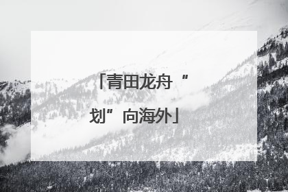 青田龙舟“划”向海外