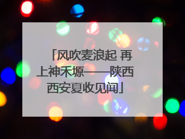 风吹麦浪起 再上神禾塬——陕西西安夏收见闻