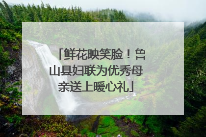 鲜花映笑脸！鲁山县妇联为优秀母亲送上暖心礼