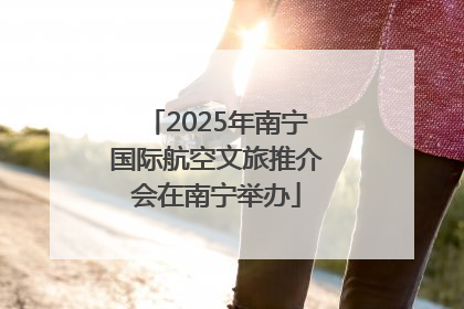 2025年南宁国际航空文旅推介会在南宁举办